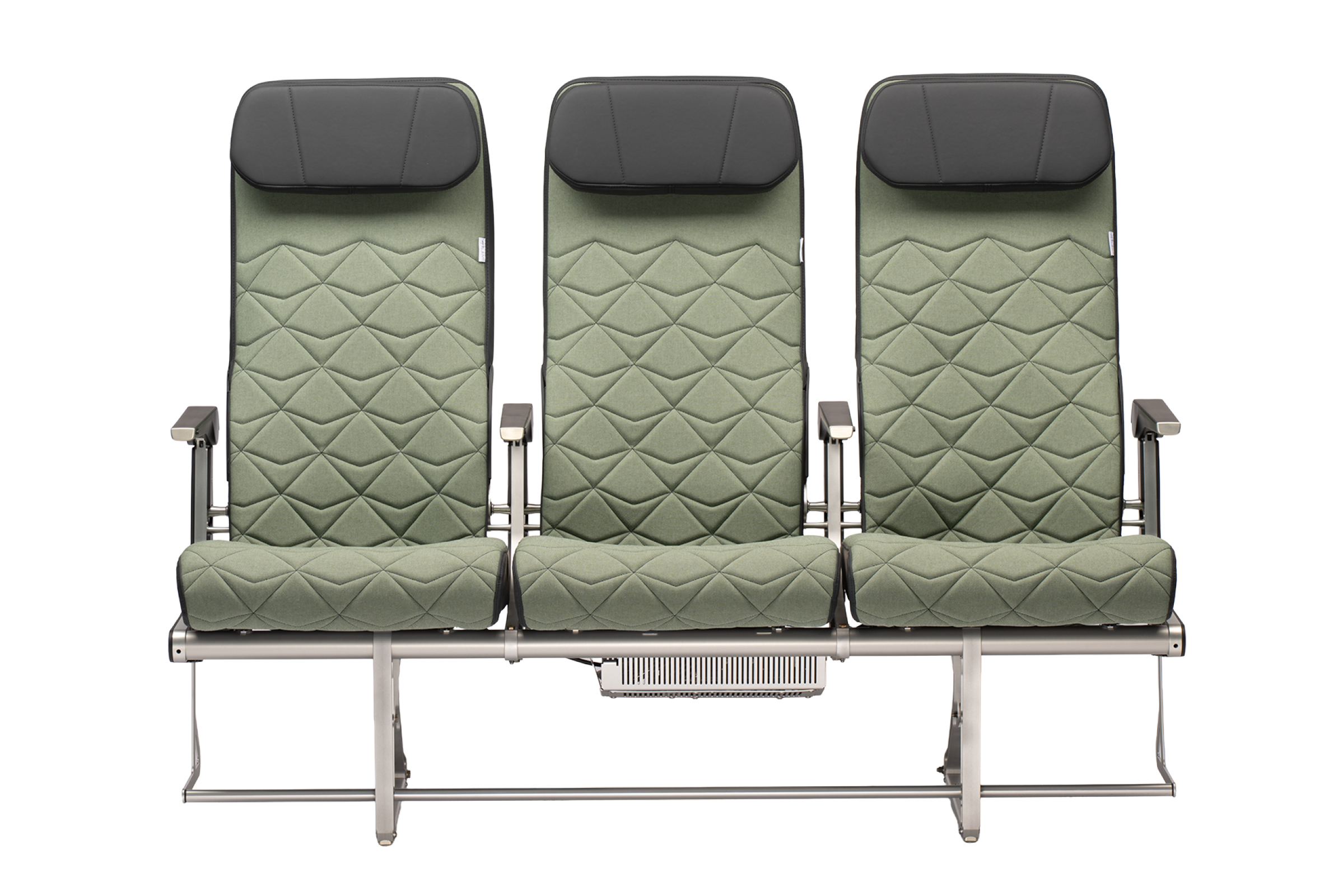 Mirus Aircraft Seating Falcon seat front view with stitching